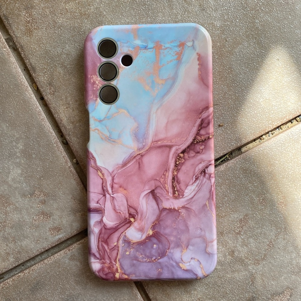 Brand New Marble Rose Gold Galaxy A15 5G Case